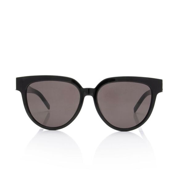 Saint Laurent Round Logo Sunglasses